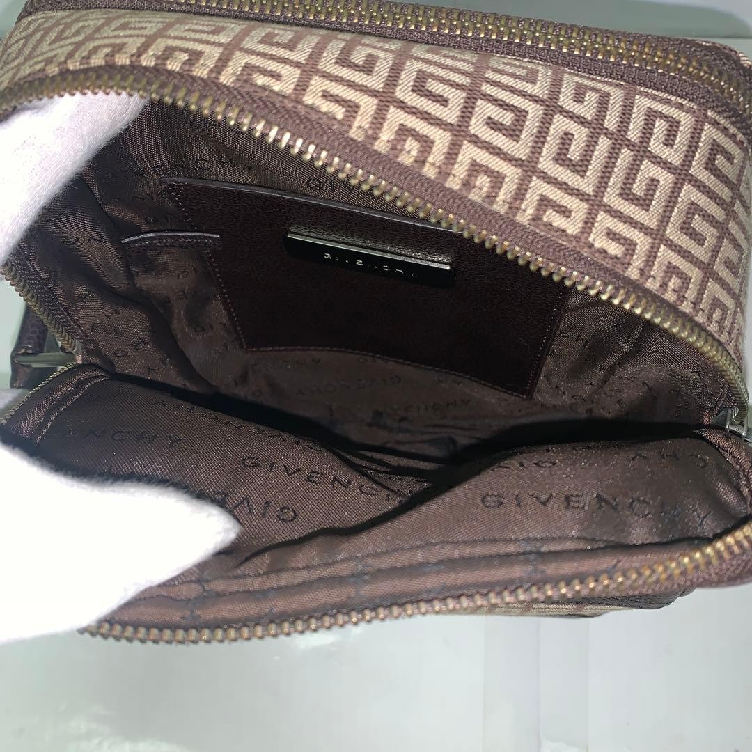 Givenchy Shoulder Bag Canvas Brown Authentic F0210402 thumbnail 6