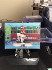 2025 Topps Stadium Club Caden Dana Light Blue Parallel #54 RC