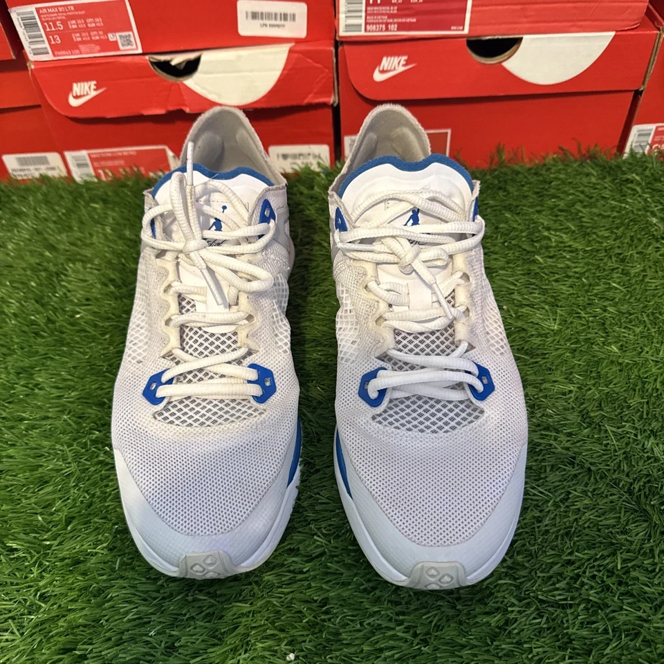 Talla 10 - Jordan 89 Racer Blanco Azul Militar Foto 3 de 4