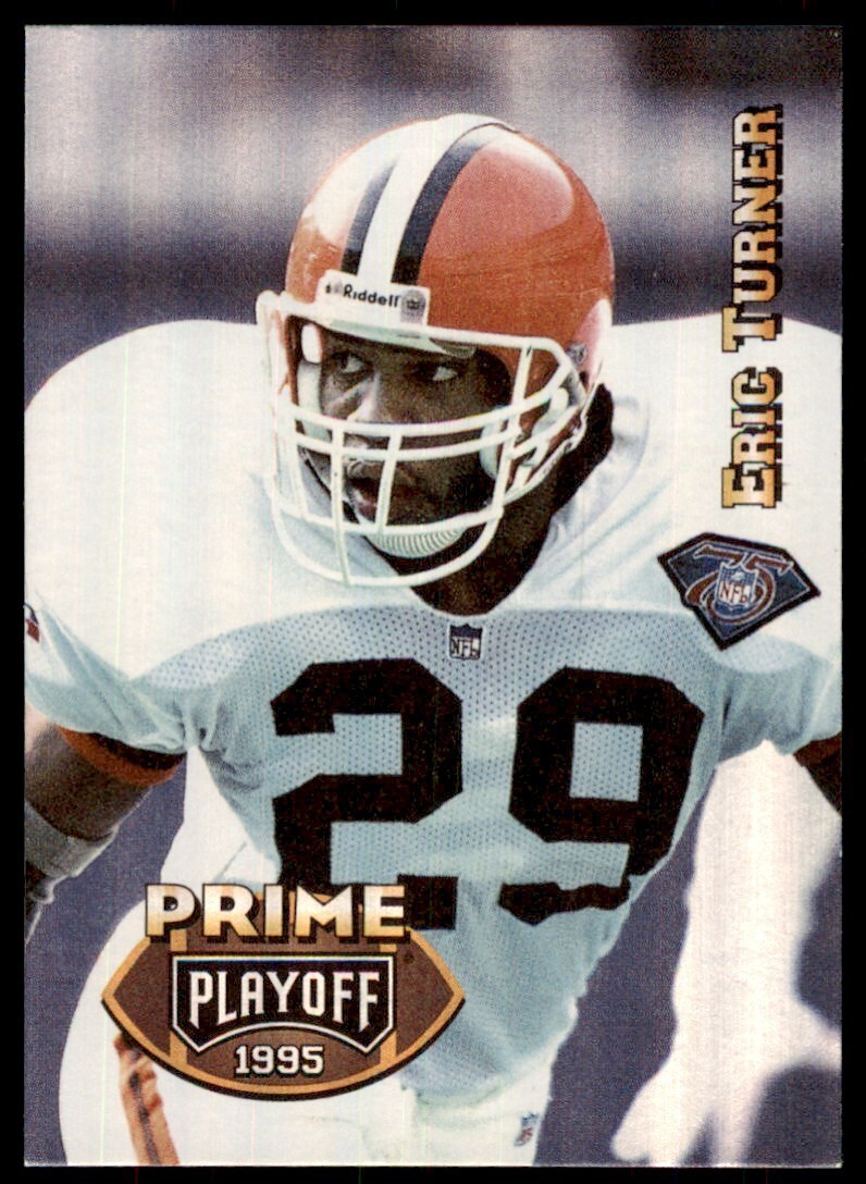 1995 Playoff Eric Turner Football Cards #116