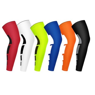 Enhanced Stability 1pc Sports Compression Knee Sleeve with Sun Protect