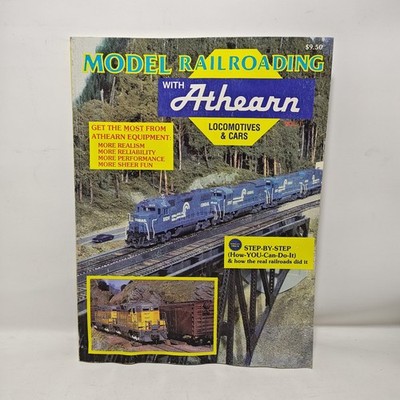 MODEL RAILROADING WITH ATHEARN LOCOMOTIVES & CARS By Robert Schleicher