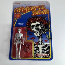 Super7 ReAction Bertha Grateful Dead 4 Inch Toy Action Figure New