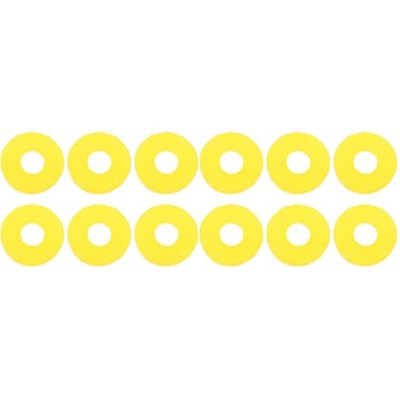  Set of 2 Gefälschte Ananasscheiben Plastik Obst Deko Künstliche Früchte Faux