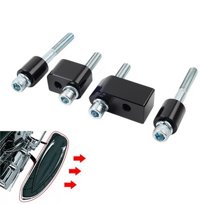 1'' Fahrer-Trittbrettverlängerungen Abstandshalter-Kit für Harley Road Glide