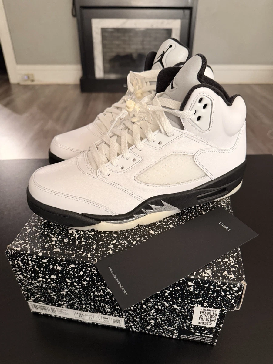 Jordan 5 Retro White Black for Sale | Authenticity Guaranteed | eBay