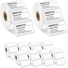 1-50Rolls 1-1/4"x2-1/4" Thermal Labels Replacement for DYMO 30334 Shipping Label