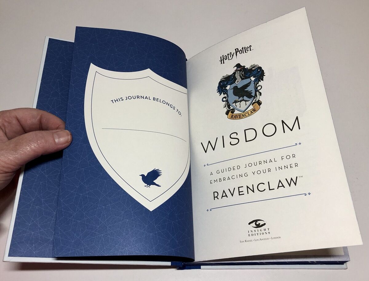 Harry Potter: Wisdom: A Guided Journal for Embracing Your Inner Ravenclaw  by Insight Editions