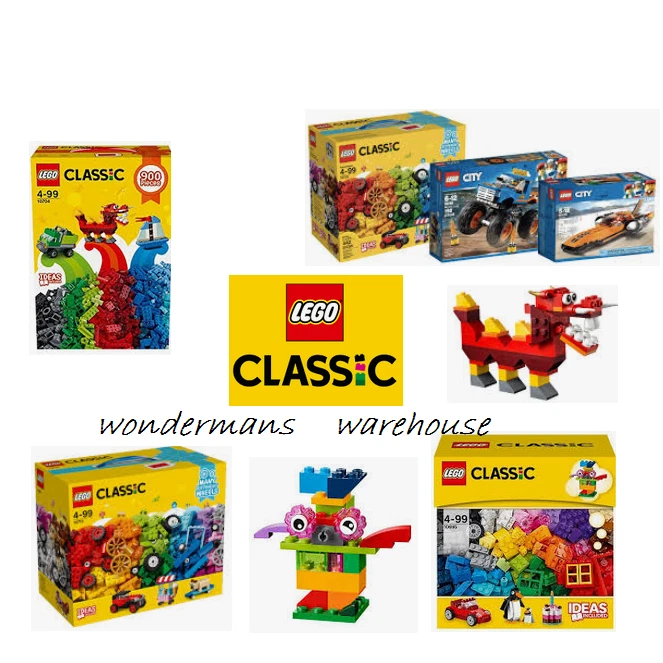 LEGO Classic 10717 Bricks 1500 Piece Set - Encourages Creativity