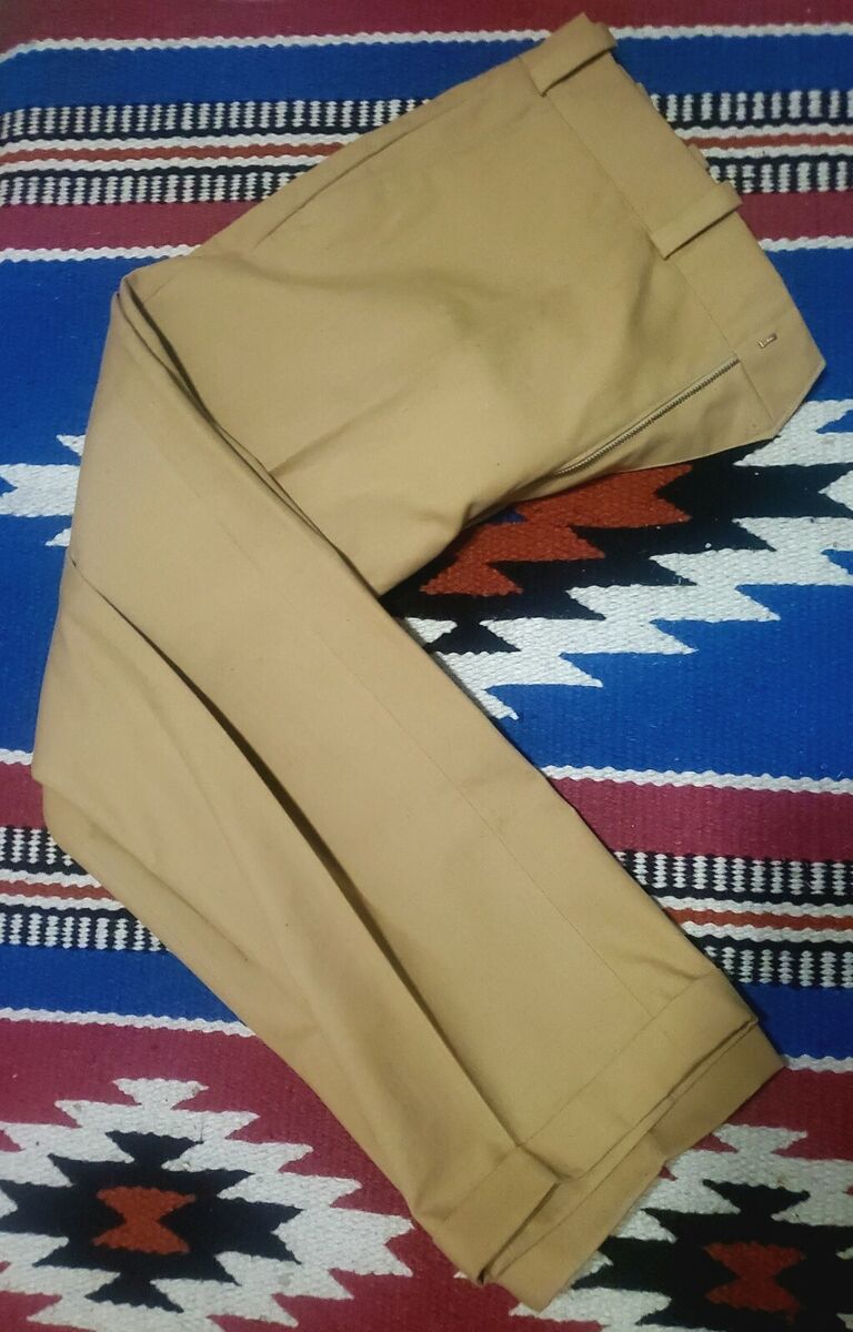 Vintage Pendleton Mens 40 Waist The Outdoors Man Tan Cotton Vintage Pendleton Mens 40 Waist The Outdoors Man Tan Cotton