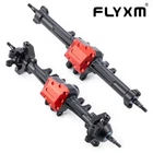 FLYXM For Traxxas TRX4M RC 1/18 Crawler CNC Stock /  Extended Front /Rear Axle