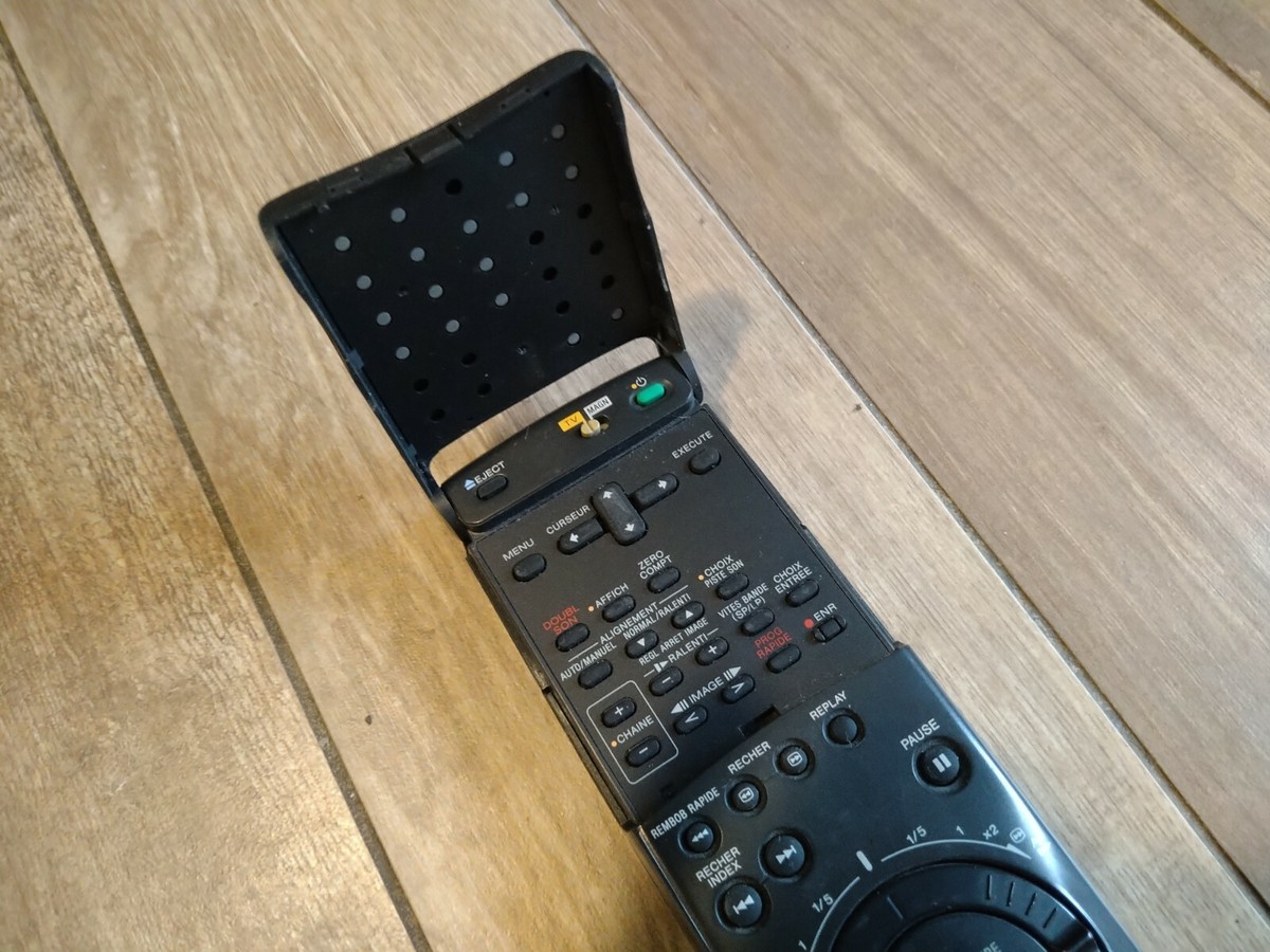 Télécommande Sony RMT-V146C Pour VHS/VTR TV Avec ShowView - Occasion Fonctionnelle