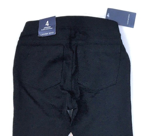 Lands' End Little Girls Pull on Knit Jeggings, Black, Size 4 MSRP $29.00 - Picture 4 of 4