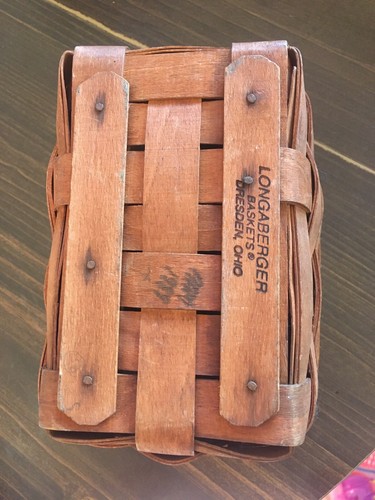 longaberger key basket 6 X 5 X 4 - Picture 4 of 5
