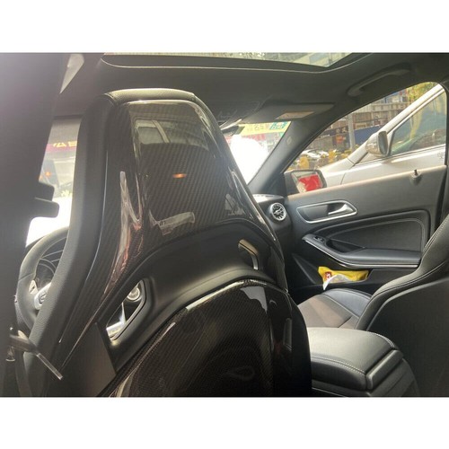 2 Stck. Vollcarbon Sitz Rückschale Abdeckungen für Benz A CLA GLA A35 A45 C43 CLA45 AMG - Bild 7 von 11