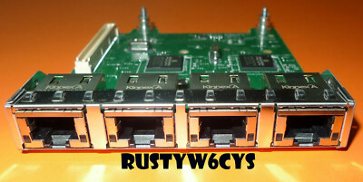 Genuine Dell Broadcom 5720 Quad Port 1Gbe Network Daughter Card FM487