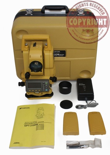 TOPCON GPT-3103W PRISMLESS SURVEYING TOTAL STATION,TRIMBLE,LEICA,NIKON,SOKKIA - Picture 4 of 5