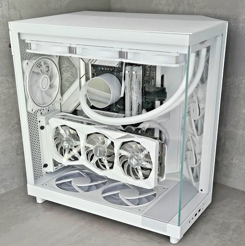 NZXT white Gaming PC 🔥 Core i9-14900K, 2TB SSD, 64GB DDR5, RX 7800 XT, WaKü W11