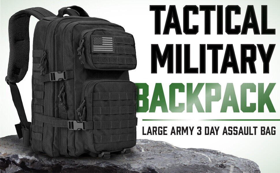 Large Military Tactical Backpack