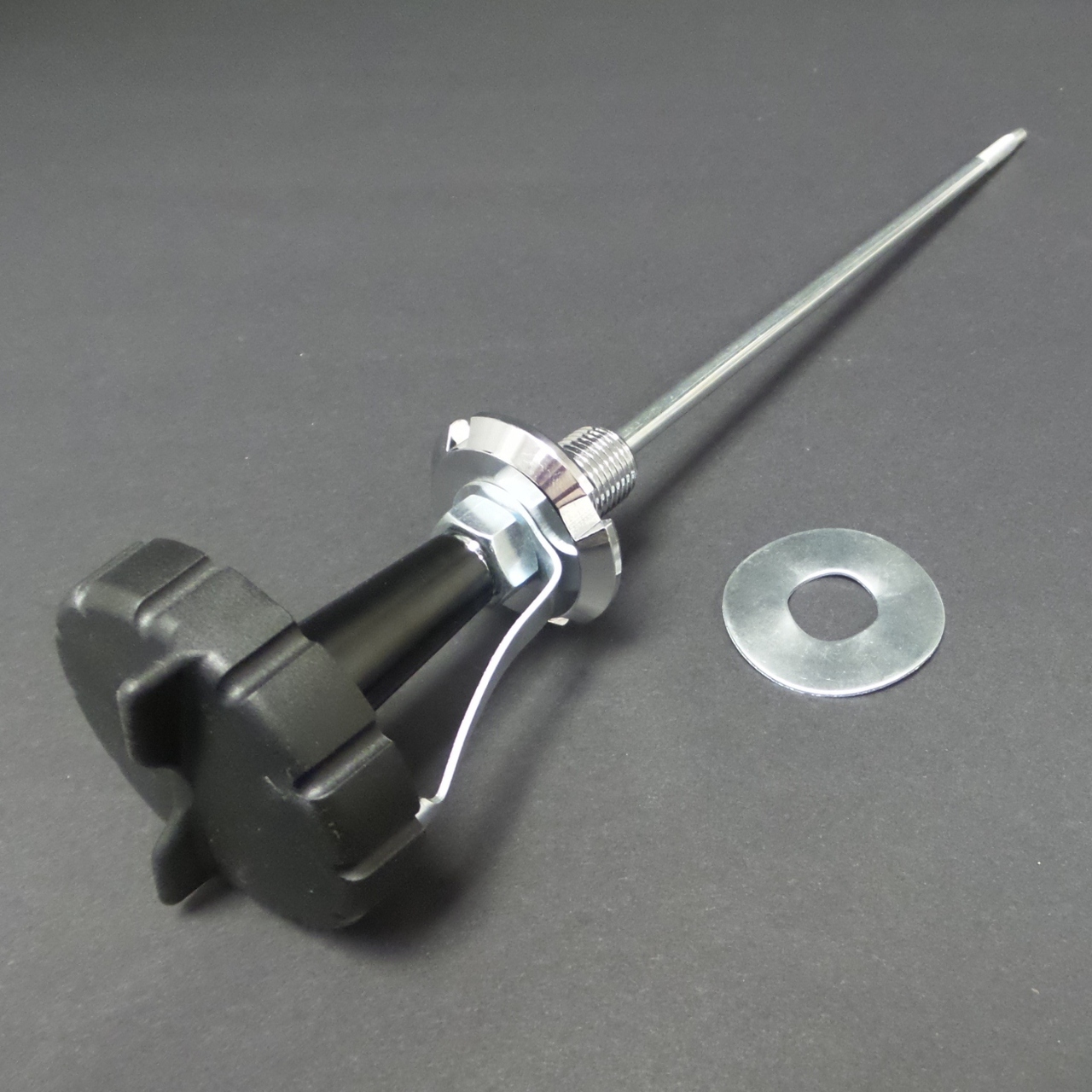 Pièce de direction Kawasaki 350 S2 avec molette supérieure complète pour moto ancienne - 2