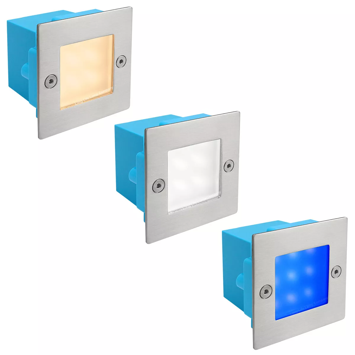 Blue led 2024 brick lights