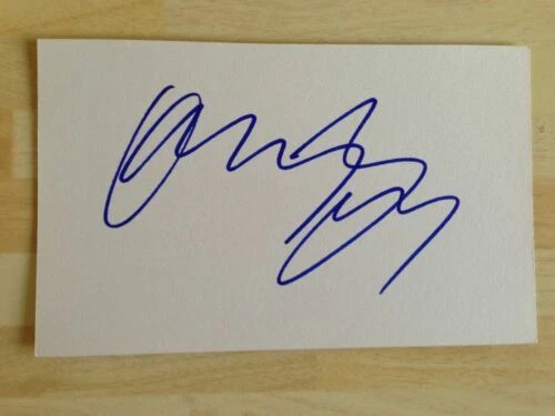 Signed Cards H Certified Original Collectable TV Autographs