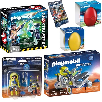 PLAYMOBIL VARIOUS SPACE ASTRONAUT GHOSTBUSTERS