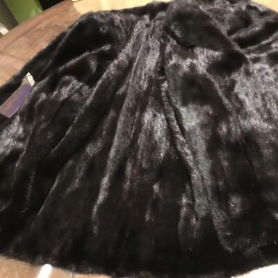SAGA MINK real fur coat size 11 | eBay