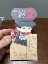 Vintage American Greetings Birthday Card Unused Made In USA No Envelope 1978