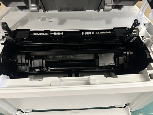 HP LaserJet M140w Wireless Laser Printer Barely Used! Only 26 Page Count! - Picture 5 of 7