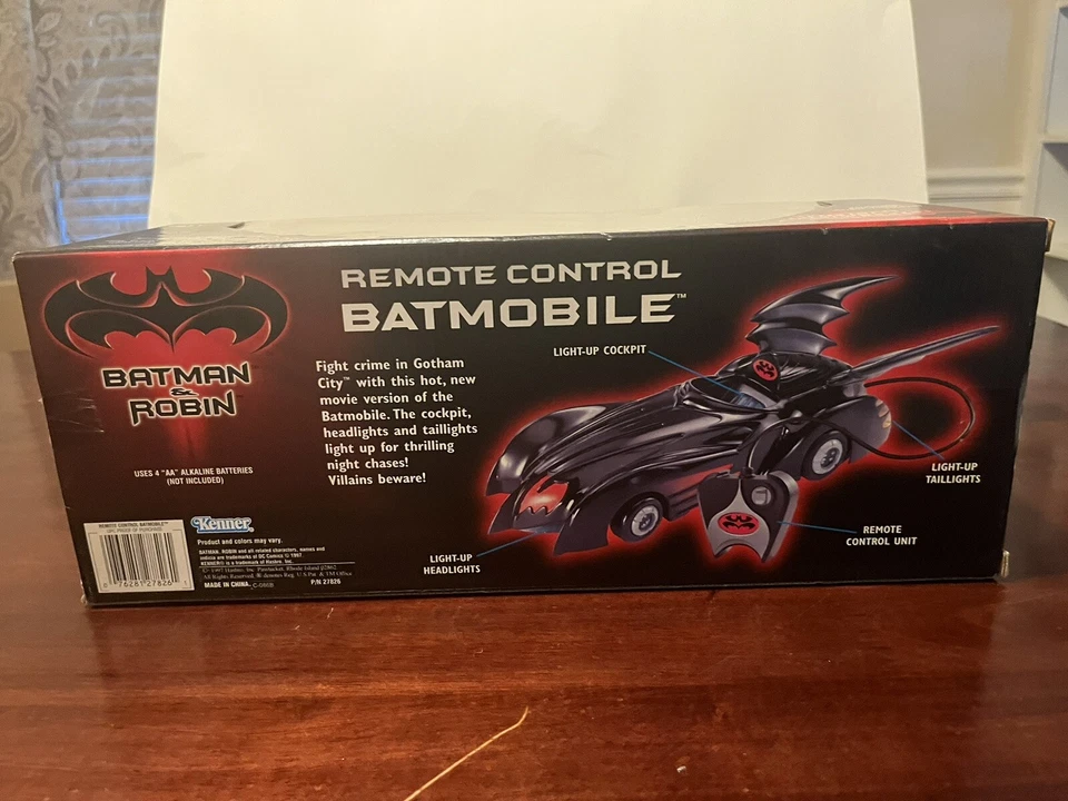  Mando a distancia batmobile 1997 kenner kb toys  Foto 3 de 4