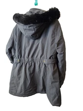 Size XXL Beautiful Dark Gray Moerdeng Womens WINTER Parka Jacket Coat Soft WARM!