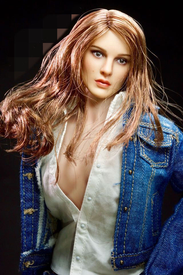 Kimi Kt008 1/6 Natalie Portman Female Head Sculpt For Hot