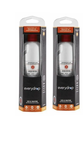 4-Pack Replacement Refrigerator Water Filter – Compatible With W10413645A, EDR2RXD1, 9082, 2