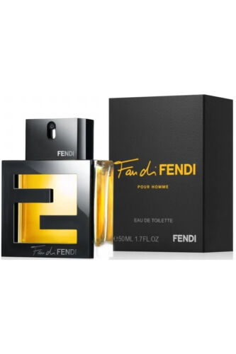 Fan di Fendi Pour Homme 50ml EDT Spray Sealed Box Genuine Perfume for Men Rare - Picture 1 of 1