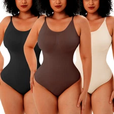 Fajas Colombianas Reductoras Levanta Cola Post Surgery Full Body Shaper Girdle