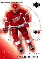 2001-02 UD Challenge for the Cup #28 Steve Yzerman
