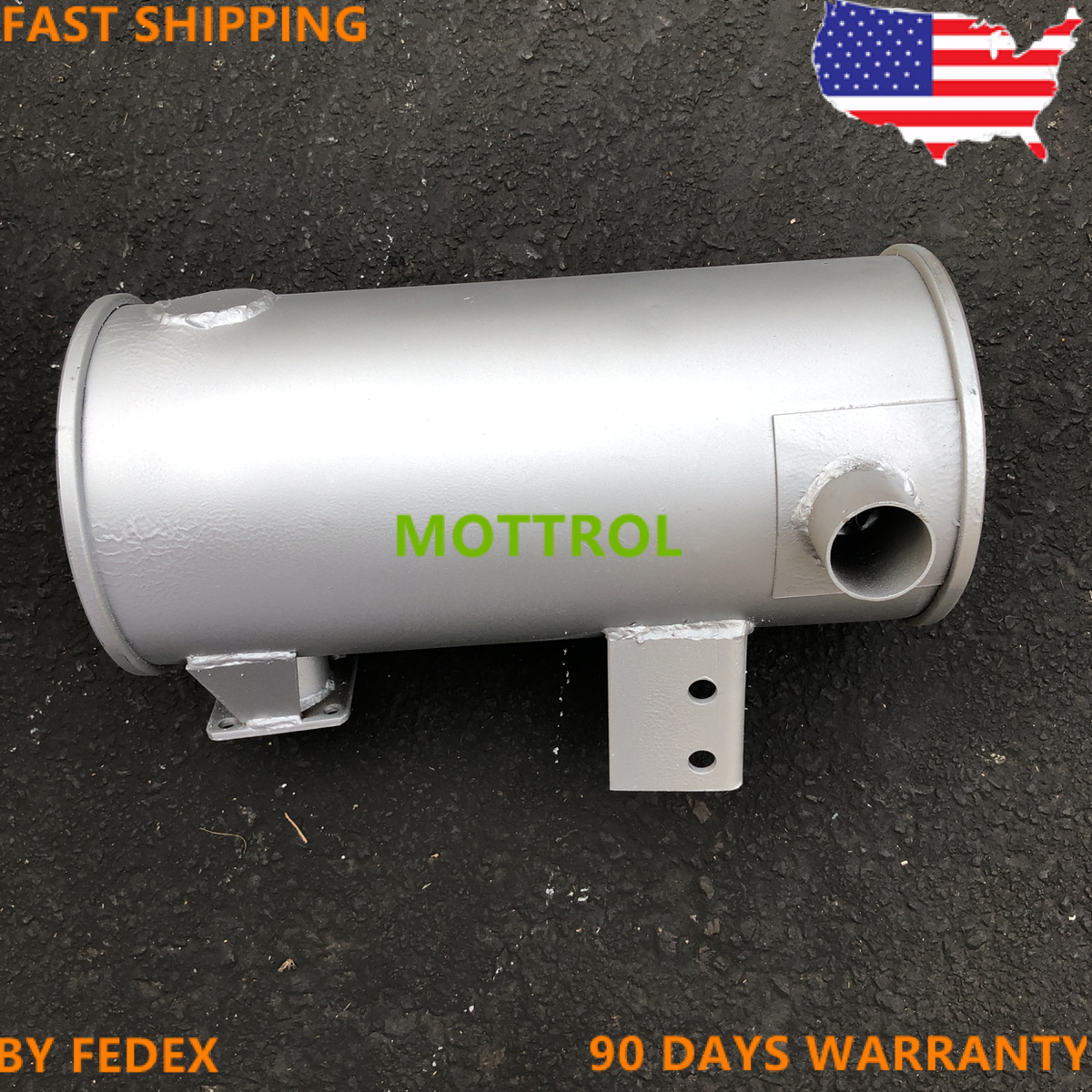 Muffler YM129240-13530 for Komatsu Excavator PC35MR-2 PC35MR