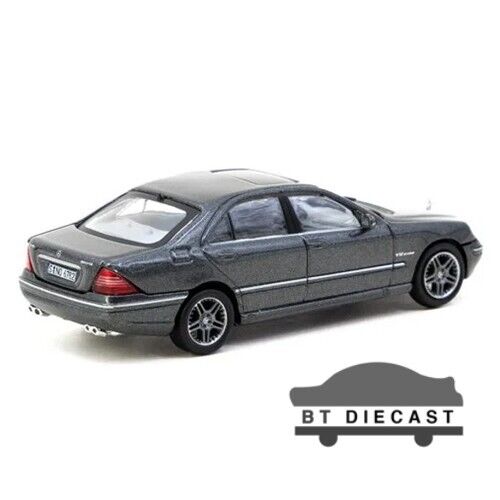 TARMAC WORKS GLOBAL 64 MERCEDES BENZ S65 AMG S CLASS 1/64 GREY T64G-072-GY - Picture 2 of 3