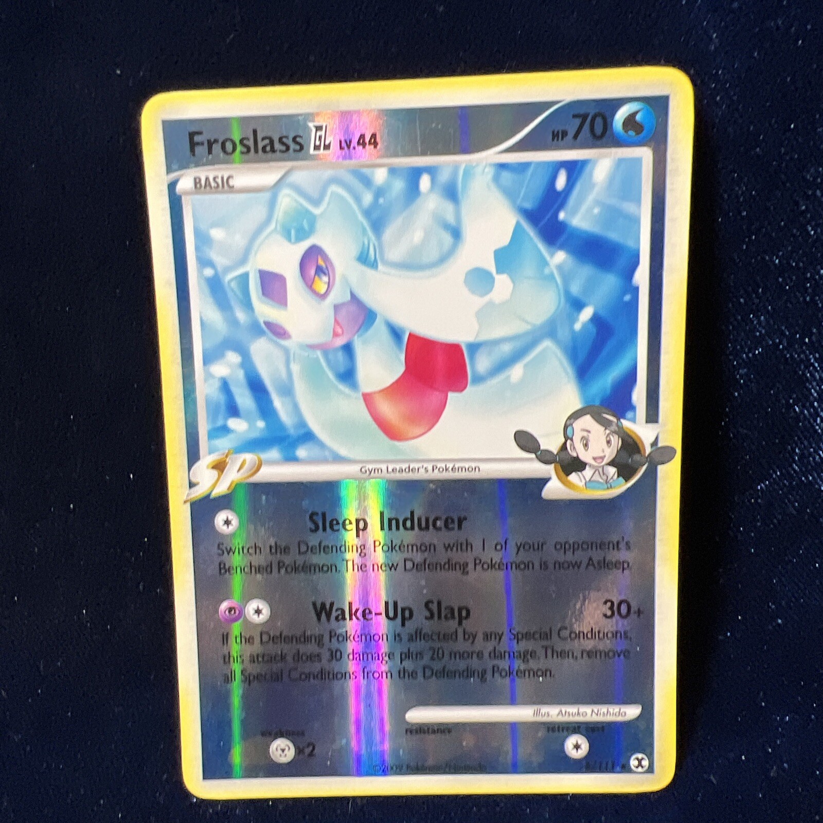 Froslass GL 6/111 Reverse Holo Rare Rising Rivals Pokemon Card