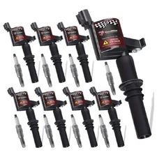 Dg511 Set Of 8 Ignition Coil Pack High Energy Spark Plug For Ford F150 4.6l 5.4l