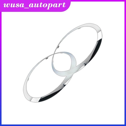 Set of 2 Chrome Headlight Lamp Trim Rings Fit 14-21 MINI Cooper F55 F56 F57 L+R