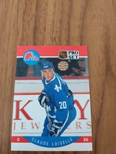1990 1991 PRO SET HOCKEY CLAUDE LOISELLE ROOKIES # 252