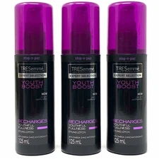 Tresemme Youth Boost Styling Lotion Recharges Youthful Fullness 125ml (3 Pack)