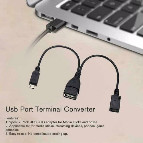 For Fire Stick USB OTG PORT ADAPTER Cable 2nd Gen Fire ... C IN D3P7 - Picture 9 of 10