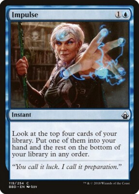 Impulse 1x  MtG Battlebond BBD SP/NM