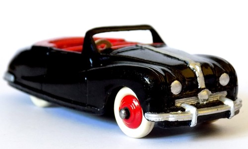 Coche Convertible Dinky Toys Nº106/140a Austin Atlantic (1951-1959). Código 3 Negro - Imagen 4 de 12