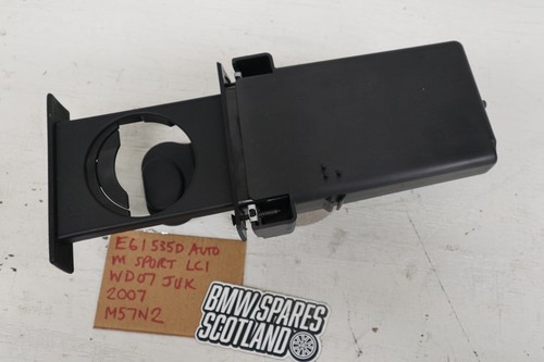 Genuine OEM BMW 5 Series E60 E61 Cup Drink Holder Left Passengers Side N/S Black - 第 3/6 張圖片