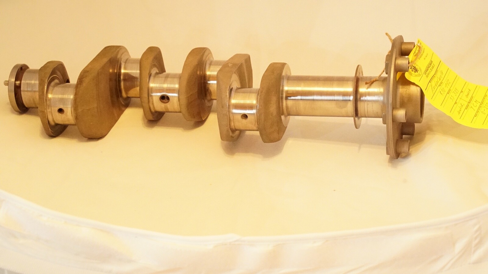 Continental TCM O200A Crankshaft PN 530182 Serviceable Crack inspected