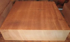 BEAUTIFUL HUGE KD AFRICAN MAHOGANY BOWL BLANK LATHE LUMBER CARVE 16" X 16" X 3"